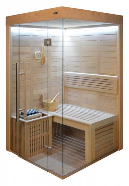 Ausstellungsstück Sauna HE 4020-2 Eco-Ofen, 120x120cm