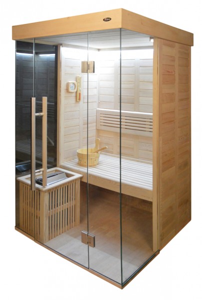 Sauna HE 4020-3 Eco-Ofen, 120x120cm