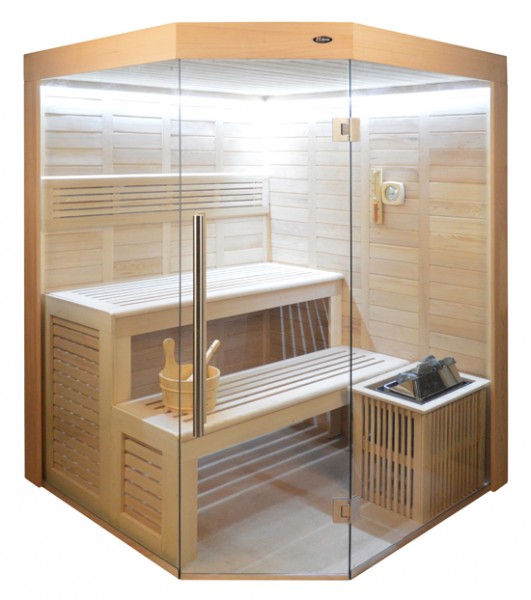 Sauna HE 4017 Eco-Ofen, 160x160cm