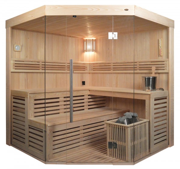 Sauna TS 4014 Eco-Ofen, 200x200cm